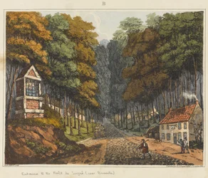 Ingresso alla Foresta di Soigne, vicino a Bruxelles, 1815, da 