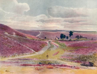 «Brughiera a Frensham», 1912, 1914