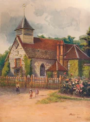 Chiesa di San Giorgio, Esher, 1911, 1914