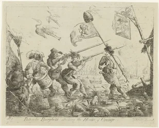 Caricatura di Goejanverwellesluis, 1787