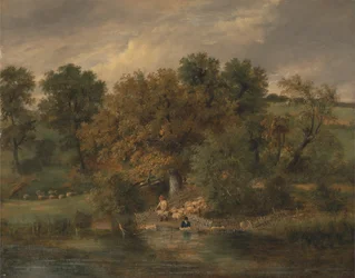 Lavaggio delle pecore a Postwick Grove, Norwich