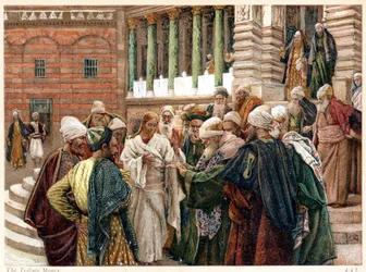 Il denaro del tributo, c. 1890