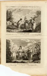 Abiti russi, ca 1775