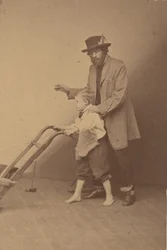 Edward Everett Hale e figlio, ca. 1865