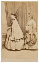 Eliza "Didy" Ridgely e forse Charlotte Gittings, 1864 (foto)
