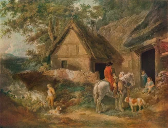 Un ragazzo impiegato a bruciare le erbacce, 1799