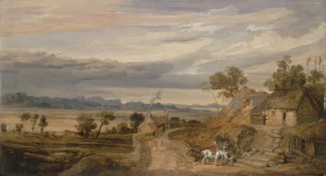 Paesaggio con Capanne