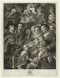 Ritratto di Jacques Jordaens con i suoi genitori, fratelli e sorelle