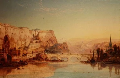 Veduta di Namur, Belgio