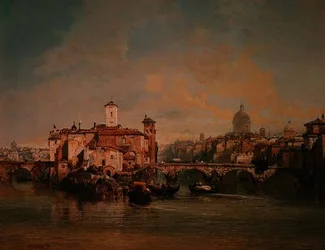 Veduta sul Tevere