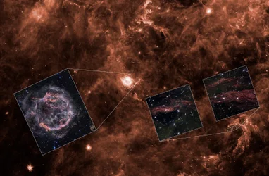 Echi di luce da Cassiopeia A (nel contesto dello Spitzer)