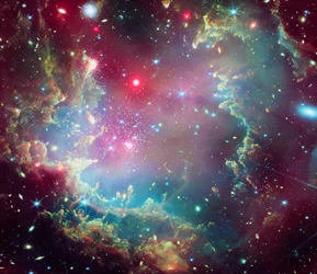 Le missioni della NASA individuano una "ghirlanda" cosmica che mostra il cerchio della vita stellare
