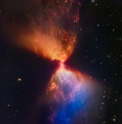 Webb cattura Clessidra Infuocata mentre si forma una nuova stella