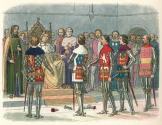 Arundel, Gloucester, Nottingham, Derby e Warwick, davanti al re, 1387