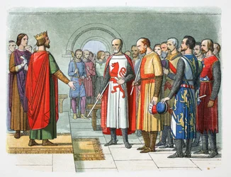 Re Enrico III e il suo Parlamento, Westminster