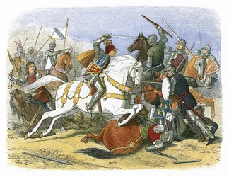 Re Riccardo III al campo di Bosworth