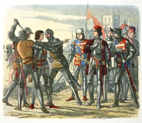Omicidio del principe Edoardo dopo la sua cattura da parte del re Edoardo IV