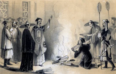 Rogo dei libri cinesi, III secolo a.C., 1847