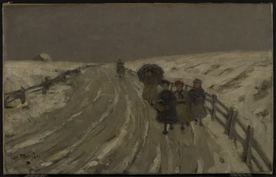 Ritorno da scuola, c.1901