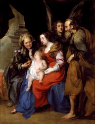 Ritratto della Sacra Famiglia con Sant