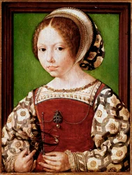 Ritratto di una giovane principessa, probabilmente Dorotea di Danimarca