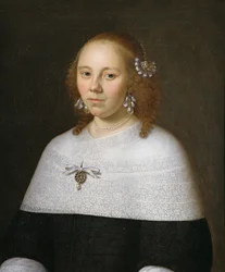 Ritratto di una giovane donna di Hoorn, 1658