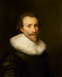 Ritratto di uomo, 1630 circa -1635 (olio su tavola)