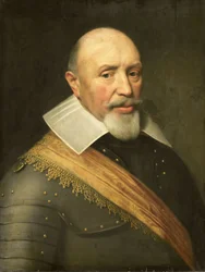 Ritratto di ufficiale, 1610-1620 circa (olio su tavola)