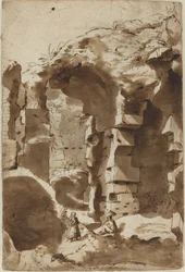 Le rovine del Colosseo