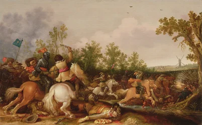 Uno scontro di cavalleria
