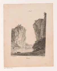 Rocce lungo l