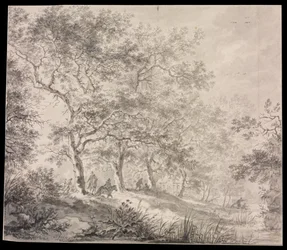 Fila di alberi