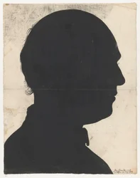 Ritratto in silhouette di Jan Brandes