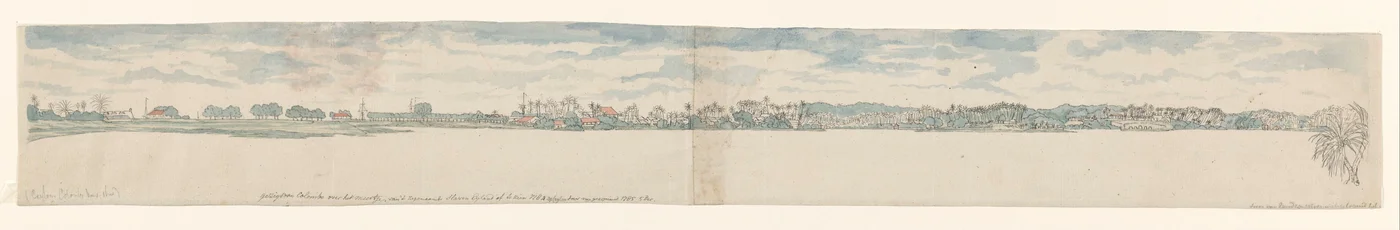 Vista di Colombo da Slave Island