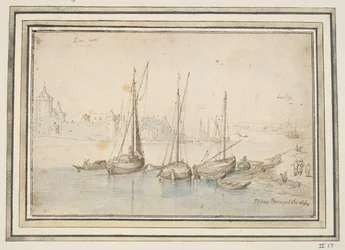 Veduta di Ruhrort e Duisburg