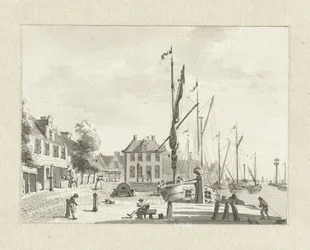 Veduta di De Lemmer (?)