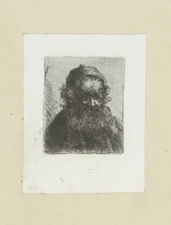 Vecchio con barba e cappello