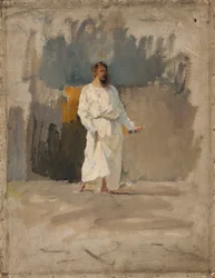 Studio di Cristo per il dipinto «La piscina di Siloe»
