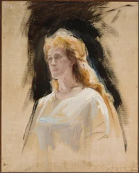 Zyglinda, schizzo di ritratto dell