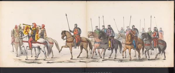 Mascherata degli studenti di Leida, 1865 (tavola 1)
