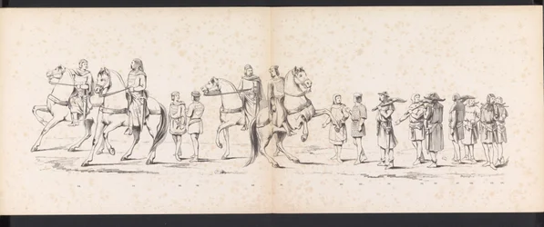 Mascherata degli studenti di Leida, 1865 (tavola 10)