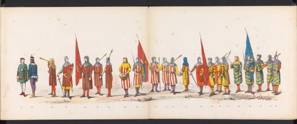Mascherata degli studenti di Leida, 1865 (tavola 13)