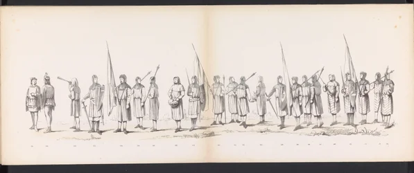 Mascherata degli studenti di Leida, 1865 (tavola 13)
