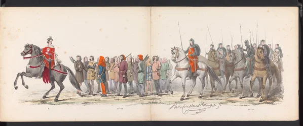 Mascherata degli studenti di Leida, 1865 (tavola 15)