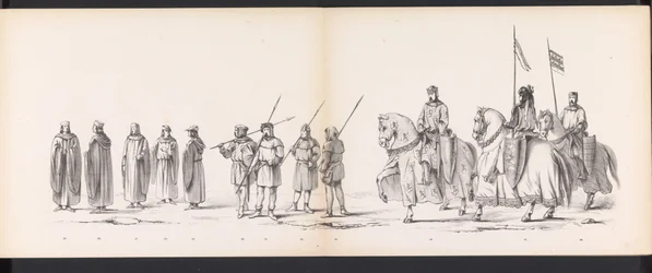 Mascherata degli studenti di Leida, 1865 (tavola 3)