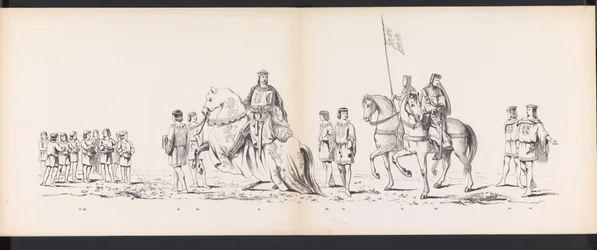 Mascherata degli studenti di Leida, 1865 (tavola 7)