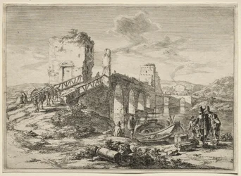 Il ponte Molle sul Tevere