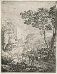 I Due Muli. Rocca Aquatico vicino ad Ancona