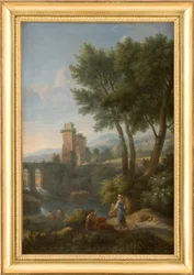 Paesaggio al ponte