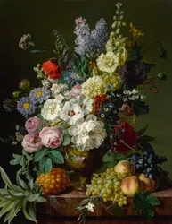Natura morta di fiori in vaso